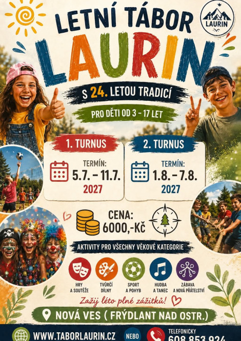 leták LÉTO 2027